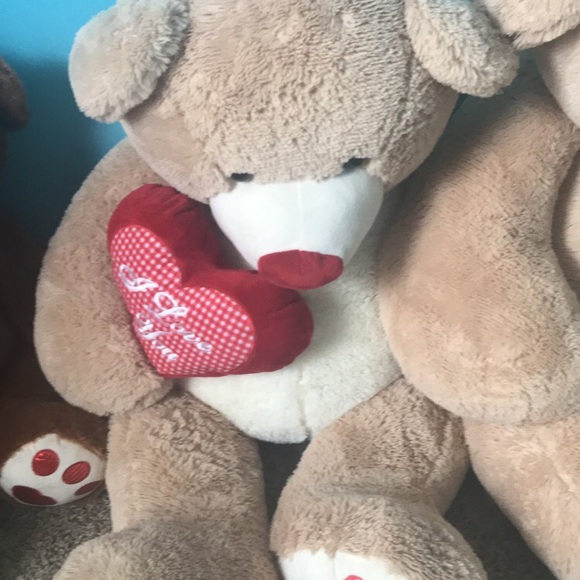 VALENTINES TEDDY BEAR - Picture 1 of 4